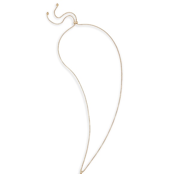 Kendra Scott Damon Pendant Necklace Aqua Apatite NWT - Picture 10 of 13